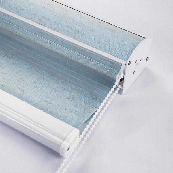 

zshine semi automatic zebra roller blinds for window one touch spring system no need electricity shades customized size