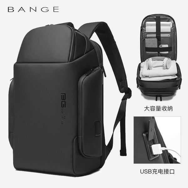 

bange new large capacity business men's waterproof travel computer backpack