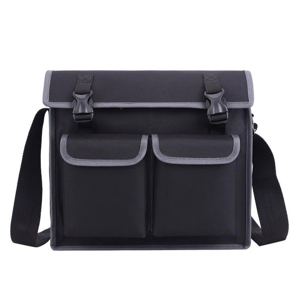 

storage bags large-capacity repair tool bag adjustable shoulder hanging holder 4 sorting pockets comfortable to carry for outdoor