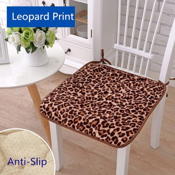 

cushion/decorative pillow 40*40cm fashion leopard print anti-slip chair cushion seat mat home decor mashion wash cushions sofa pad for car o