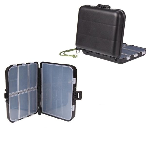 

2pcs detachable fishing tackle box portable lure hook baits storage bait organizer case for outdoor outside accessories