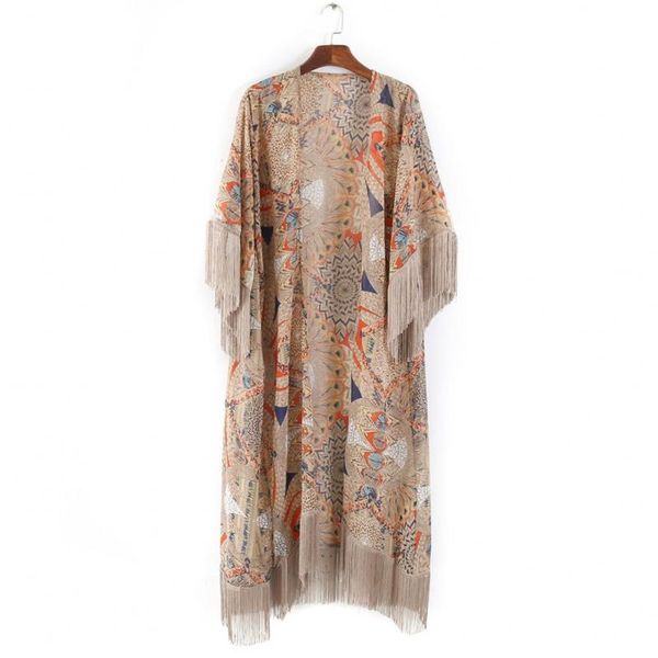 

ethnic clothing japanese kimono yukata tassel cardigan fashion blouse women 2021 long haori traditional kimonos dress obi shirt, Red