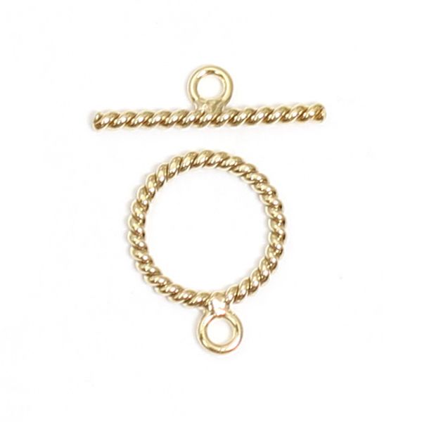 

beadsnice 14k gold filled set toggle clasp jewelry components