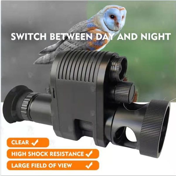 

megaorei 3 night vision hunting rifle scope optics sight wildlife hd720p camera 850nm ir telescope cameras