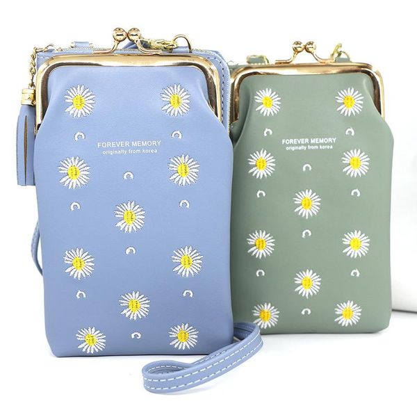 

evening bags cell phone wallets mobile bag pouch women purse messenger small flap mini shoulder
