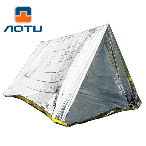 

multifunction outdoor double simple pet emergency heat relief tents warm life saving survial blanket camping and shelters