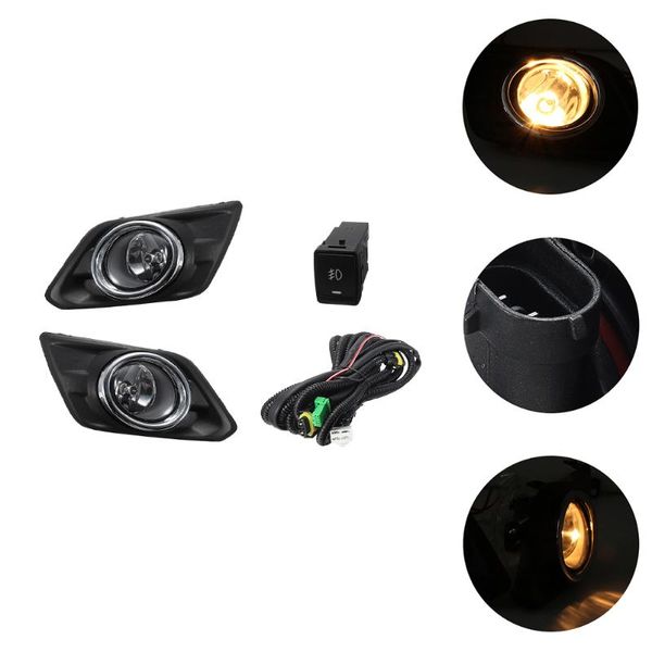 

car headlights 2 sets practical fog lamp useful replacement light accessories