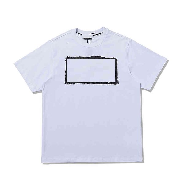 

men's t-shirts t-shirt designer men's european short-sleeved t-shirts embroidery white cotton t shirts casual men and women tshirt, White;black