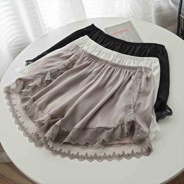 

arrival safety pants lace fashion womens leggings underpants pant, Black