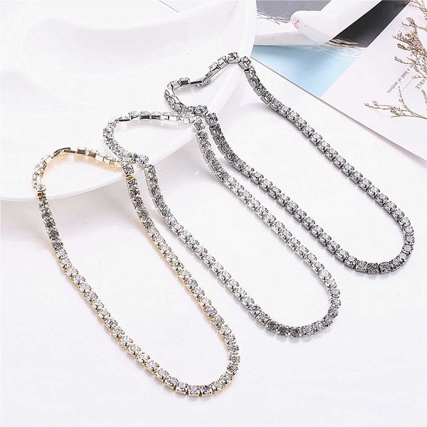 

a1226 exquisite fashion jewelry diamond pendant necklace, Silver