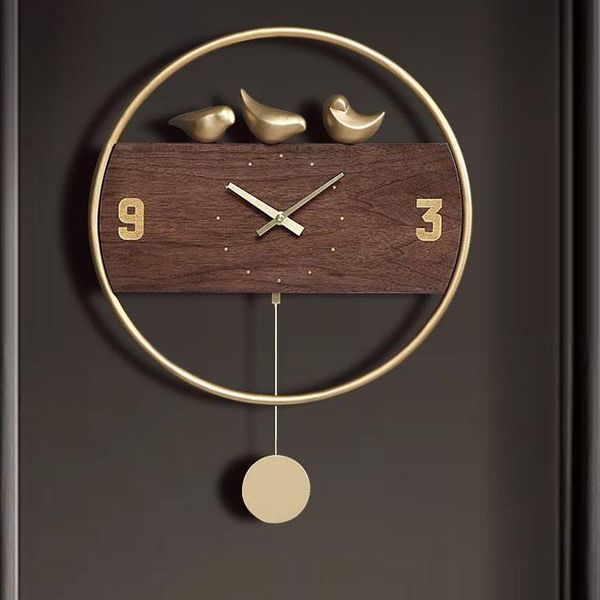 

wall clocks large metal clock modern design pendulum digital vintage kitchen living room home decor reloj pared bb50wc