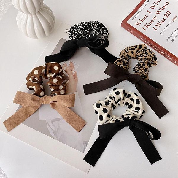 

hair clips & barrettes retro fabric bow bandhair bowknot rope elastic holder ties for girls headband jewelry accessories, Golden;silver