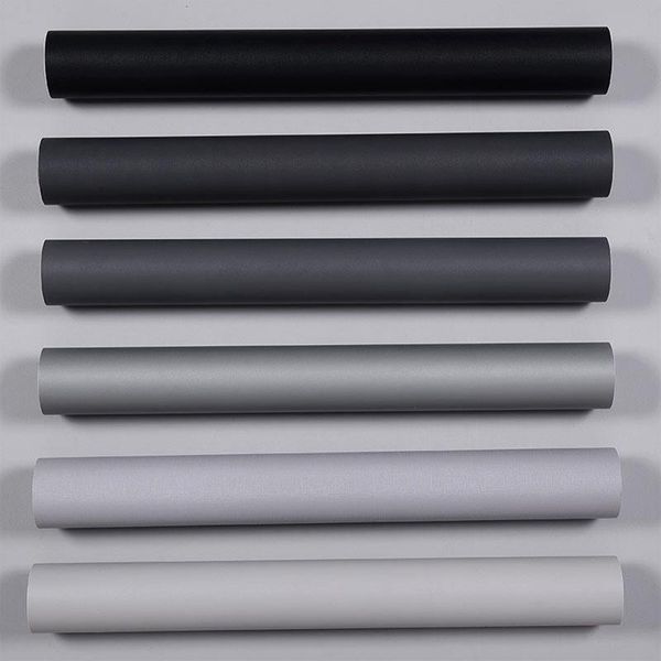 

wallpapers pvc waterproof wallpaper self adhesive solid color gray sticker for bedroom living room el wall paper contact craft decorativ