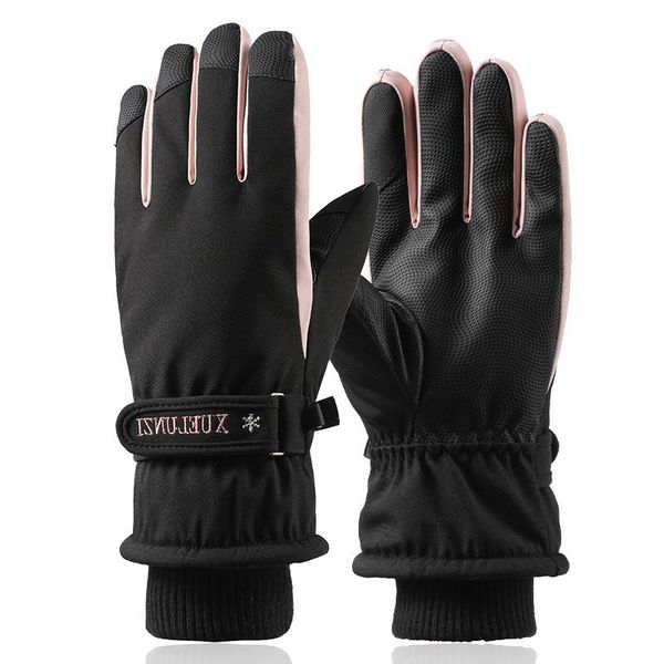 

ski gloves waterproof windproof winter warm thermal touchscreen non-slip snow snowmobile snowboard women -40