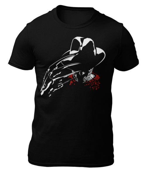 

t-shirt-freddy krueger-freddy kruger-t-shirt -, White;black