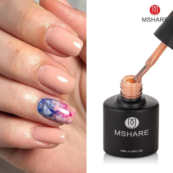 

nail gel mshare nude polish soak off 10ml cured with dryer glass bottle, Red;pink