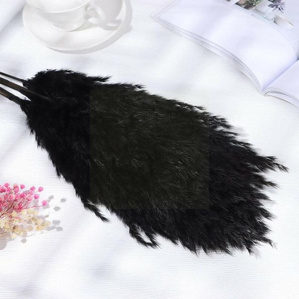 

decorative flowers & wreaths 1pc black dried bouquets plant stems reed real flower pampas wedding craft shooting grass decor natural props d