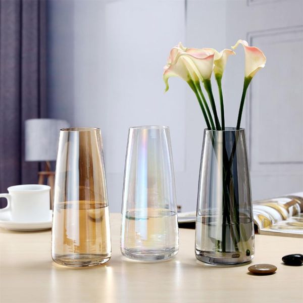 

vases glass vase deskfloral ins flowers arrangement holder centerpiece