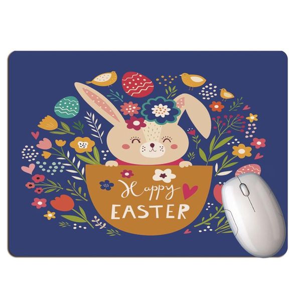 

mouse pads & wrist rests easter pad keyboard writing happy desk eggs