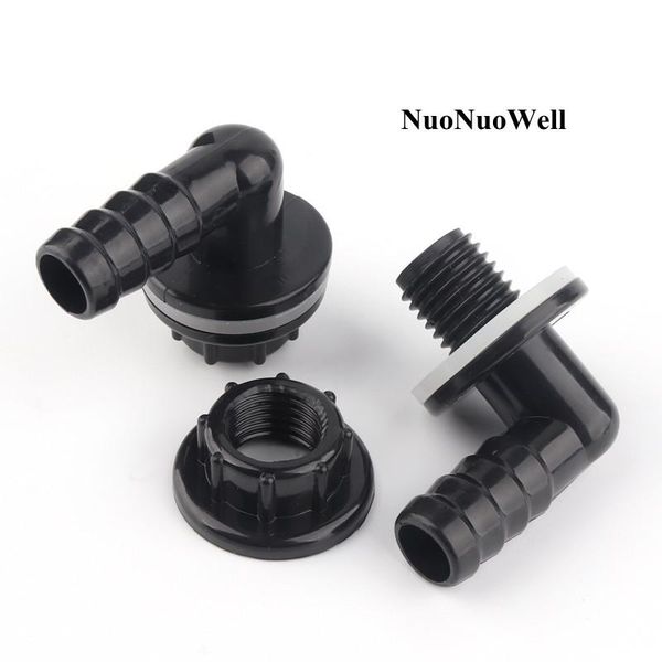 

watering equipments 20~50pcs 3/8"~14mm aquarium fish tank hose joints aquatic pet water elbow drainage joint pipe drain connectors