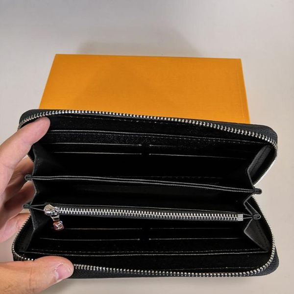 

fashion 2020 new famous long wallet pu leather six color / support 020, Red;black
