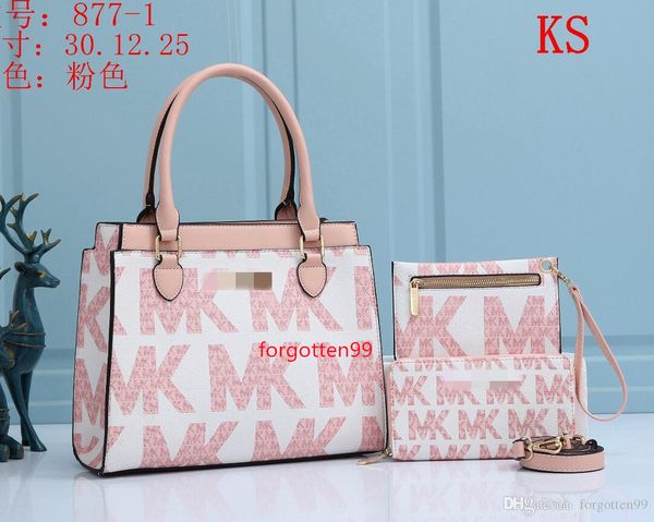 

051 michaels mks kor women's leather chain handbag shoulder envelope crossbody shopping bags messenger bag, Black;brown