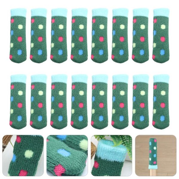 

16pcs chair socks protective festival table leg sock ornament furniture covers