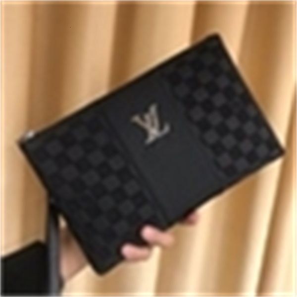 

918-5 men's clutch bumbags long wallet chain wallets purse clutches evening pouches mini belt bags si2v, Red;black