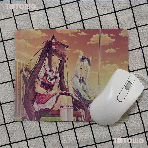 

mouse pads & wrist rests chocola nekopara durable rubber mat pad selling big promotion russia wholesale gaming gamer desk