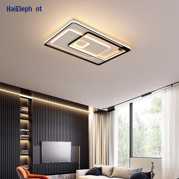 

modern led chandeliers lights for bedroom study living room round square rectangle lamps lustre decorative lighting fixtures