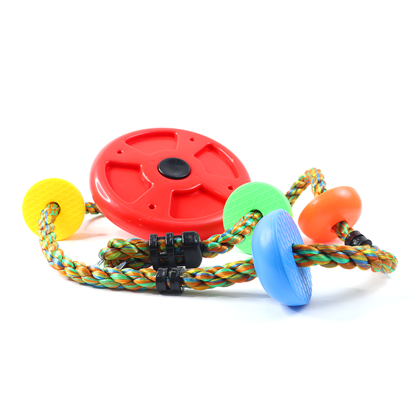 

climbing-rope swing-disc garden outdoor children backyard kids playground camp furniture