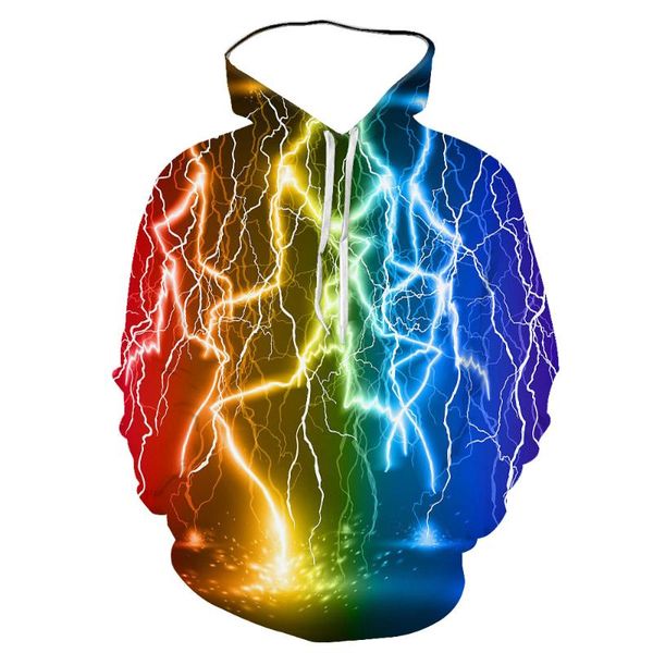 

men's hoodies & sweatshirts 2021 autumn and winter style 3d anime print clothing oversized hip-hop casual fashion, Black