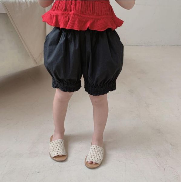 

arrival girls boys shorts summer fashion kids 1-6 years cy433, Black