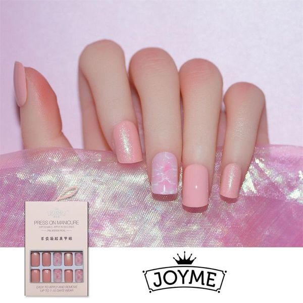 

false nails press on full cover detachable nail art tips set square fake with glue decorations, Red;gold