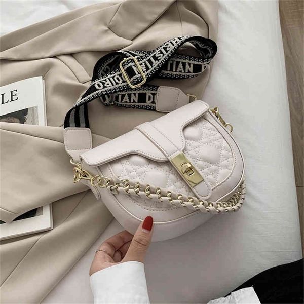 

70% off deals online small bag 2022 autumn and winter new fashion women's chain saddle portable single shoulder messenger bag husv 89