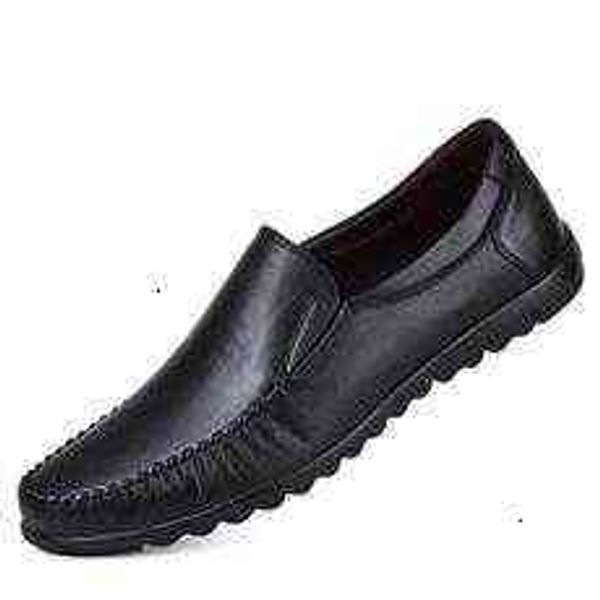 

tangzuo shoes 6086 casual shoes, batch , four seasons + punching, 38-45 standard shoe sizes, layer leather, Black