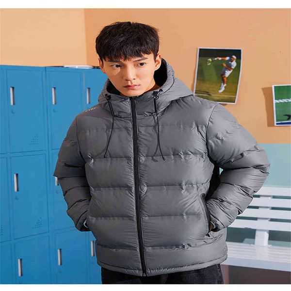 

jackets down duck 90% winter men windproof hooded warm outdoor men's coats 2021, Black