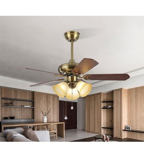 

modern led ceiling fan light with remote control wooden blade 220v 110v for home dining room bedroom restaurant fans