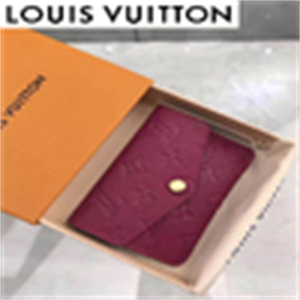 

wallets m61566 long brand evening case designer women real leather luxury wallet chain burgundy compact purse clutches lychee key key card h