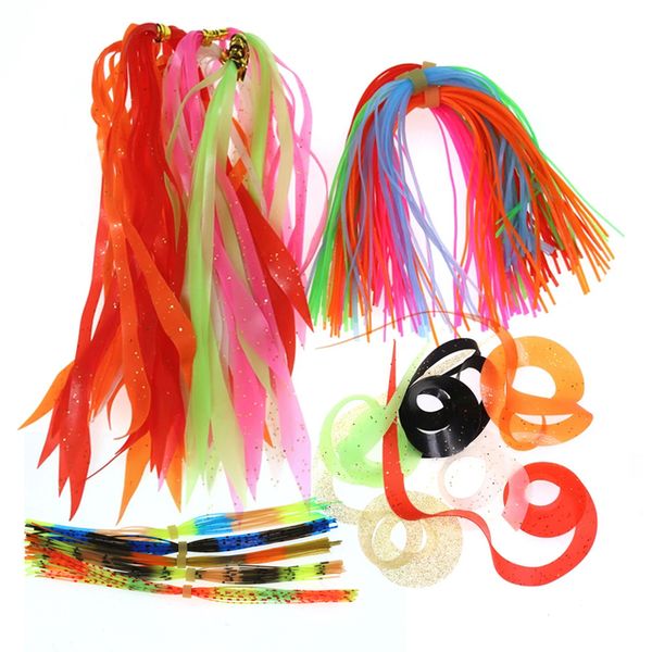 150cm Silicone Skirts 3 Colors Luminous Glow Spinner Bait Squid Rubber Thread 150cm Silicone Skirts 3 Colors Luminous Glow Spinner Bait Squid Rubber Thread