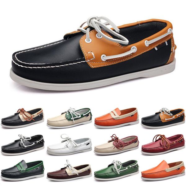 

outdoor loafers casual men black shoes flat slip on fashion mens trainers sneakers size 40-45 color35766 fashi s