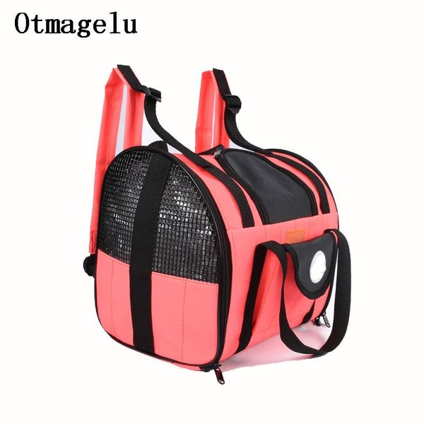 

dog car seat covers breathable pet carriers bag outdoor travel mesh backpack carry handbag cozy cat small cage house