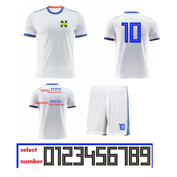 Traje cosplay Capitão Tsubasa Nankatsu Elementary School Football Clothing Sets No.10 Custom Name and Number