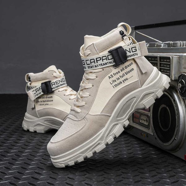 

new sports men's martin boots in autumn 2021, Black