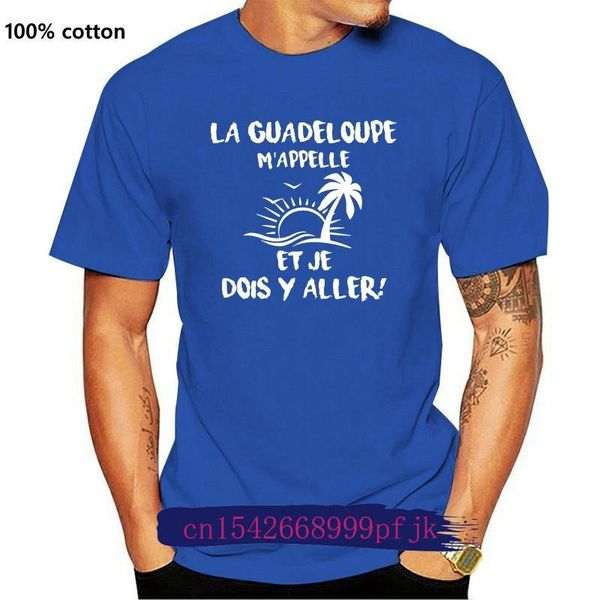 

men's t-shirts la guadeloupe mappelle t-shirt 2021 fashion short sleeved camisetas slim fit tees, White;black