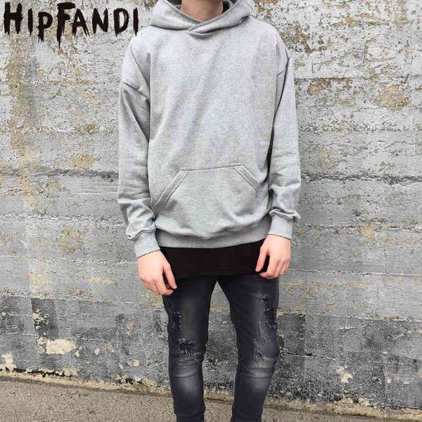 

men's hoodies & sweatshirts fashion hooded funny solid colors hoodies autumn winter harajuku fitness streetwear hip hop tracksuits pull, Black