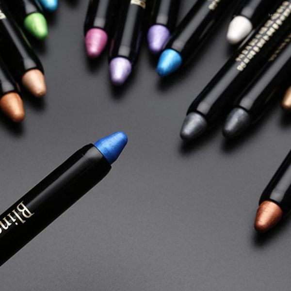 

colors shimmer eyeshadow pencil beauty makeup highlighter eye stick shadow cosmetic tslm11