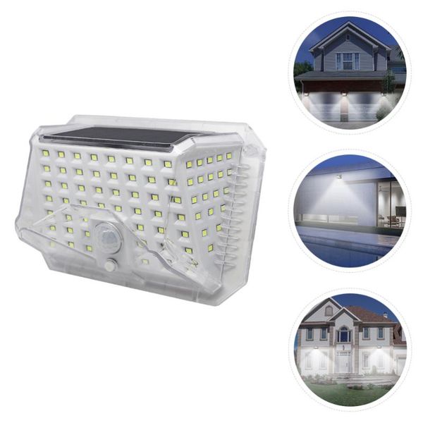 

solar sensor wall lamp outdoor courtyard waterproof pir light