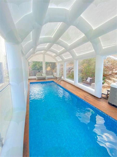 

outdoor other sporting goods inflatable pool shade bubble dome building covered air cover water tent for winter swimming no lights
