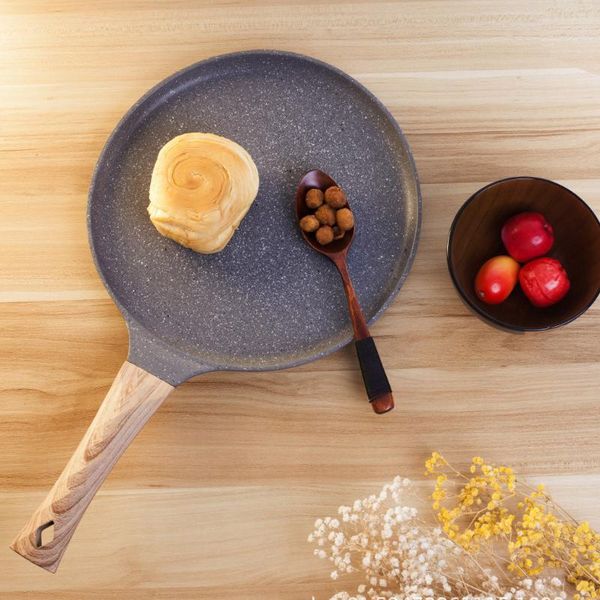 

pans 11inch crepe pan pancake dosa tawa nonstick flat griddle frying skillet for omelette fried steakmake breakfast